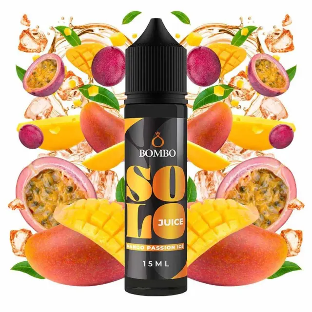 Bombo Flavor Shot Solo Juice Mango Passion Ice 15ml/60ml 60ml
