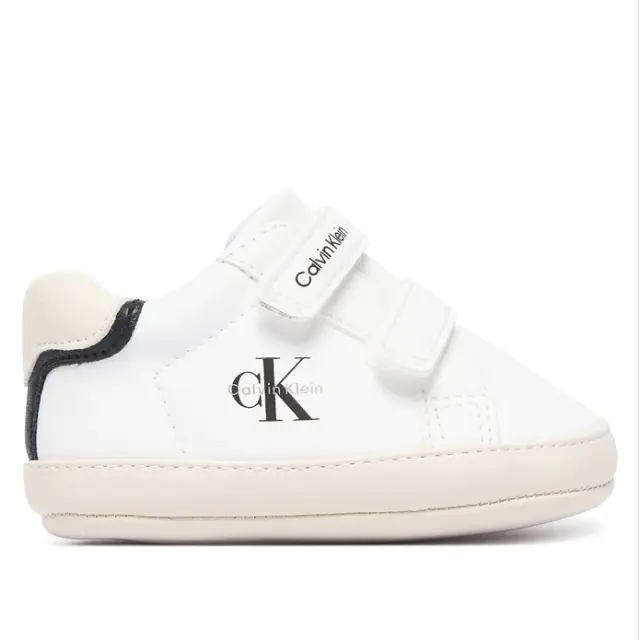Παιδικά Παπούτσια Αγκαλίας Calvin Klein Αγόρι V0B9-83437-1582Y631 Λευκά Άσπρο - 18