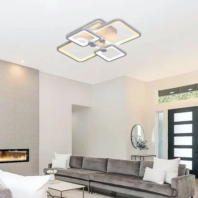 LED Φωτιστικό Οροφής METRO Λευκό 74Watt Dimmable VIV004604 3