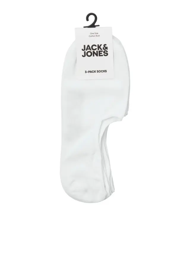 JACDOUGLAS MULTI SHORT SOCK 3 PACK NOOS White 2