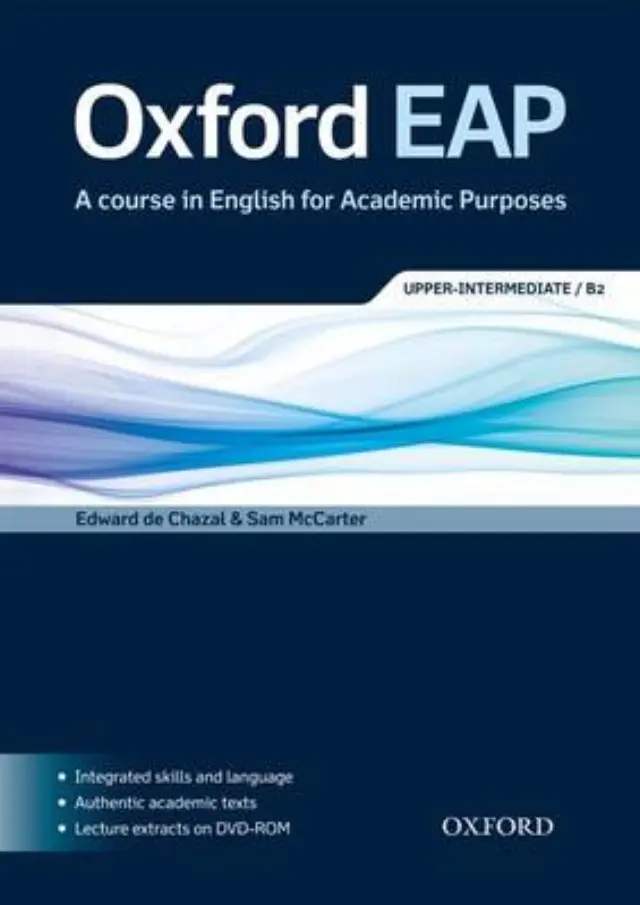 ENGLISH FOR ACADEMIC PURPOSES B2 UPPER-INTERMEDIATE SB (+ DVD-ROM)