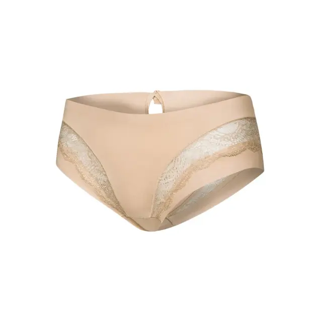 Julimex Γυναικείο Slip Kiss Panty Julimex, Χρώμα Μπεζ 3