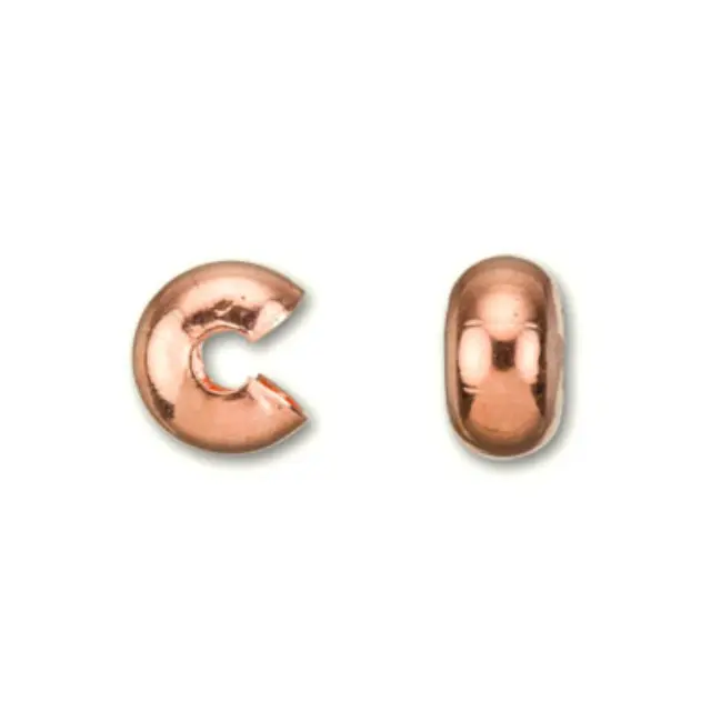 Κάλυμμα για Στοπάκια 3mm - Copper Plated ~72τεμ
