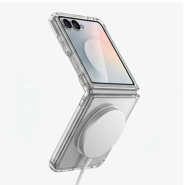 Tech-Protect Θήκη Κινητού Galaxy Z Flip 8 Flexair Hybrid Magsafe Clear 2
