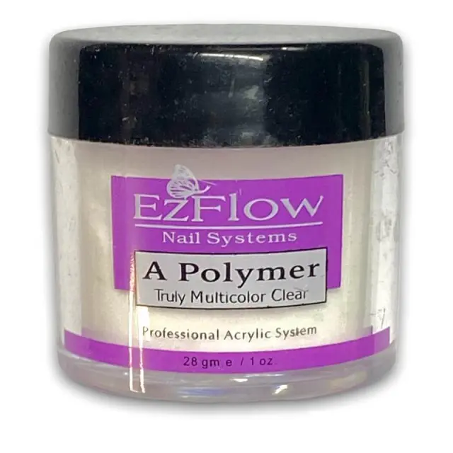 Acrylic powder EzFlow A Polymer 28g CLEAR