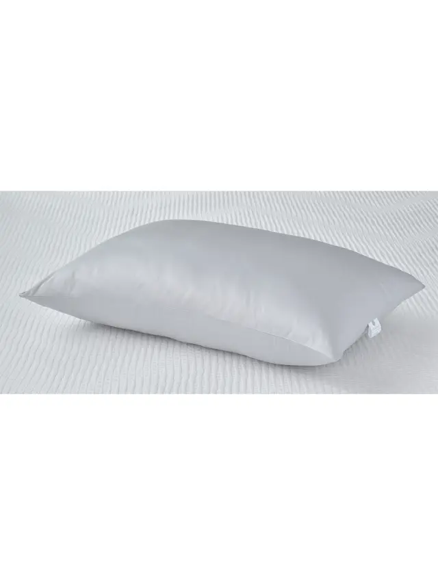 Μαξιλάρι Υπνου 50x70x15 Μαλακό White Comfort Palamaiki Bamboo Full 100% Bamboo- Grey
