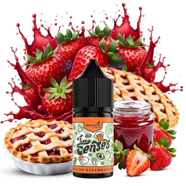 American Strawberry Pie 8ml (30ml) - 5 Senses by Omerta