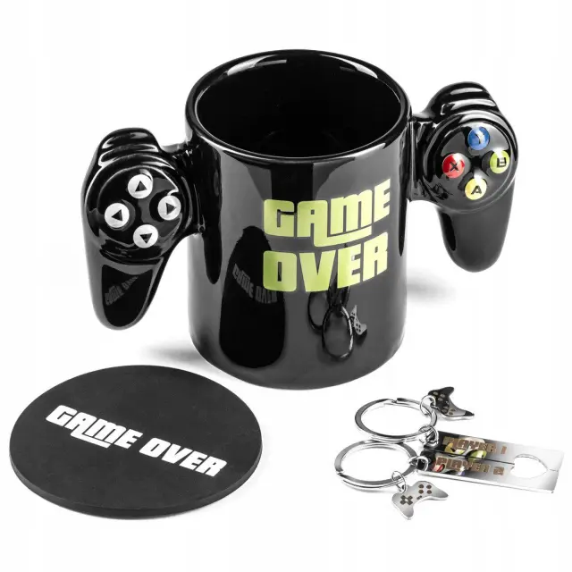Gamer Σετ Δώρου "Game Over" 4Pcs OEM