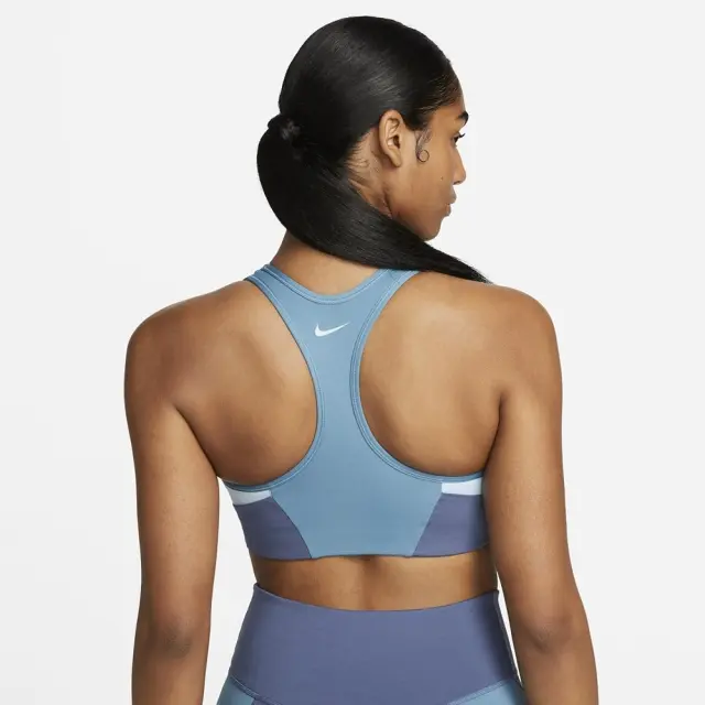 Nike Swoosh Bra (DQ5134-440) - Μπλέ 2