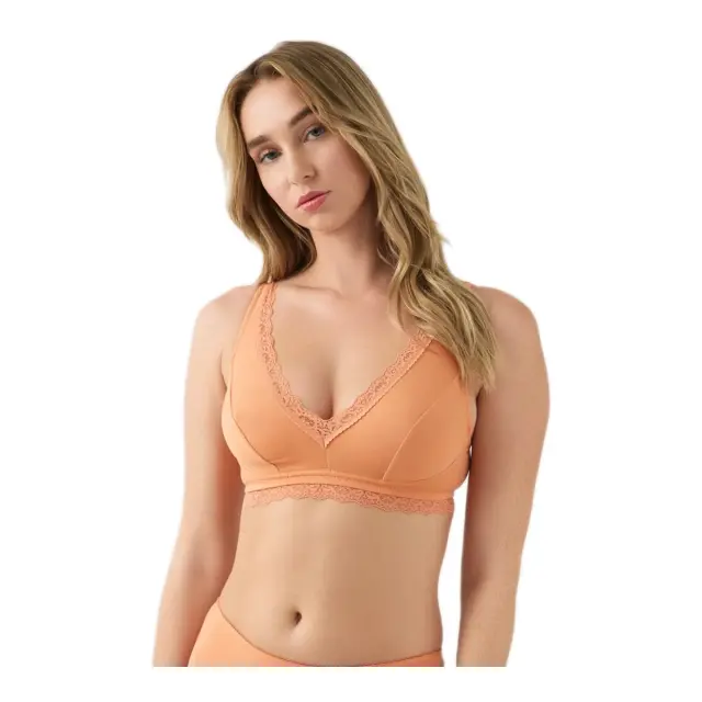 Minerva Γυναικείο Μπουστάκι Fimelle Δαντέλα, Χρώμα Apricot