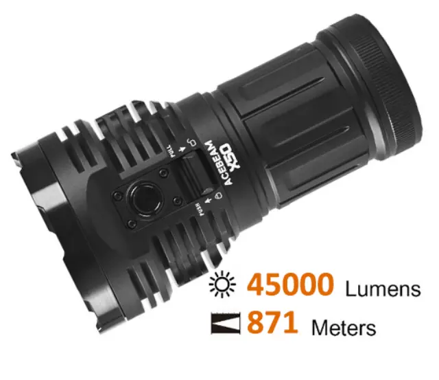 Φακός Μεγάλης Ισχύος ACEBEAM X50 2.0 + Μπαταρία
