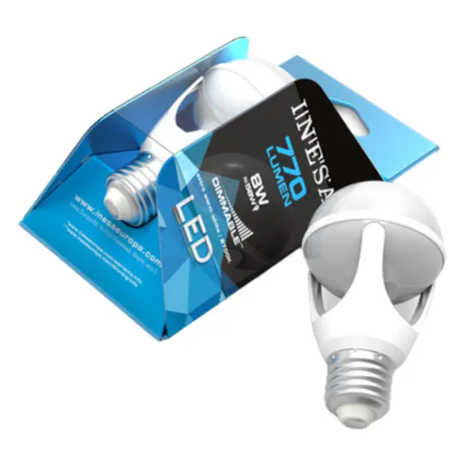 E27 GLSO 8W 2700K Frosted Dim