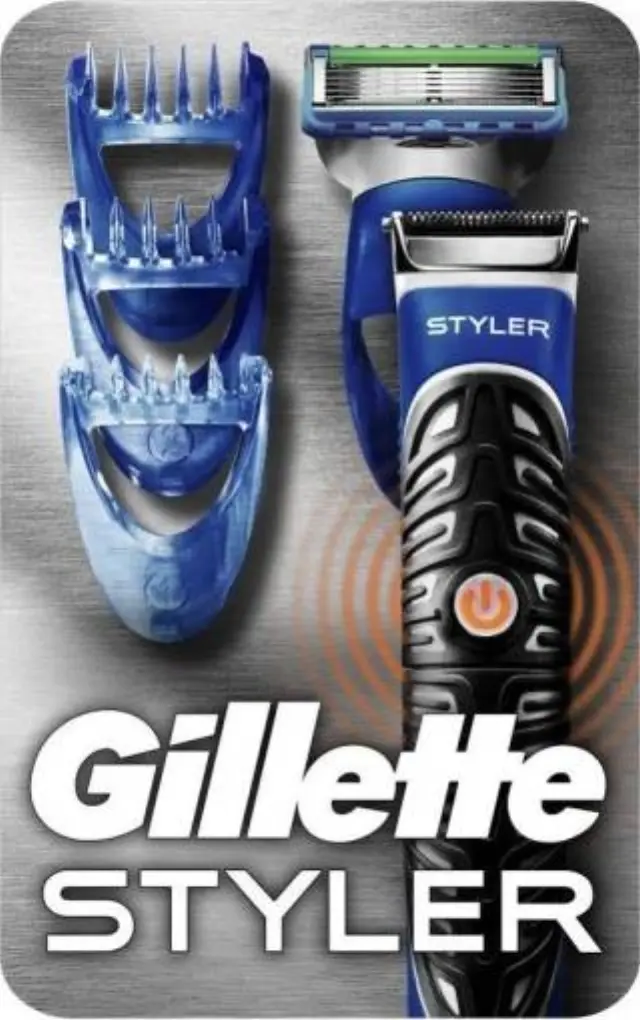Gillette Styler 4in1 Ξυριστική Μηχανή Περιποίησης, Ξυρίσματος & Διαμόρφωσης Περιγραμμάτων, 1σετ