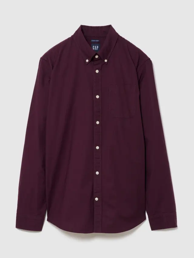 Ανδρικό Πουκάμισο Oxford Tuscan red