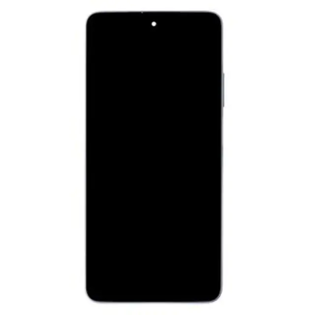 LCD Display + Touch Unit + Front Cover for Xiaomi Redmi Note 9 Pro 5G Black (Service Pack)