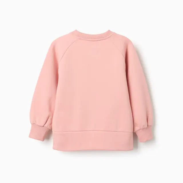 Zippy Φούτερ Μακρυμάνικη Fleece Χρώμα Ροζ για Κορίτσι 2