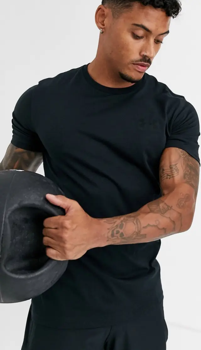 Under Armour Sportstyle Left Chest-Black-1326799-001 3