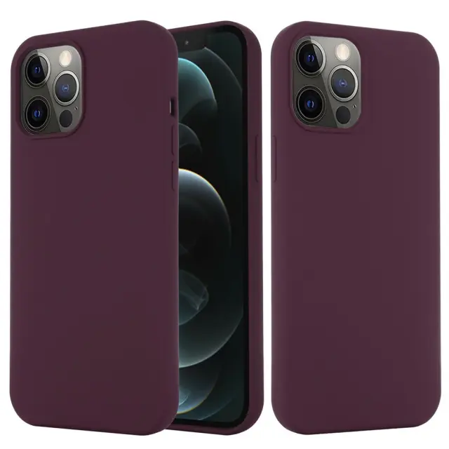 Θήκη Σιλικόνης με MagSafe για iPhone 15 Pro-Wine Red OEM
