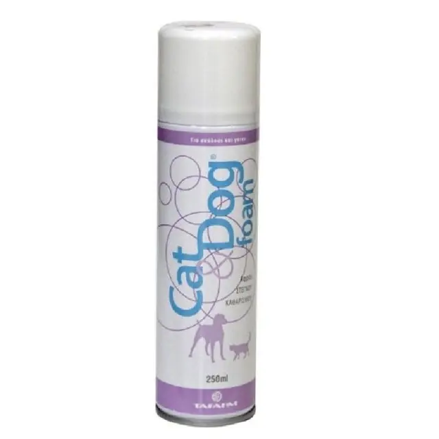 Tafarm Cat-Dog Αφρός Στεγνού Καθαρισμού 400ml