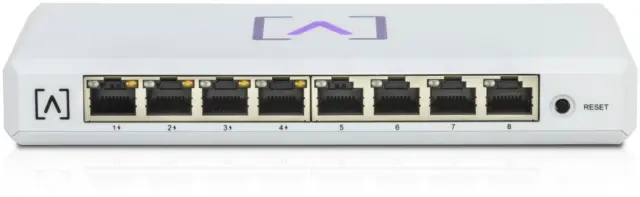 Alta Labs S8 PoE Switch, 60W