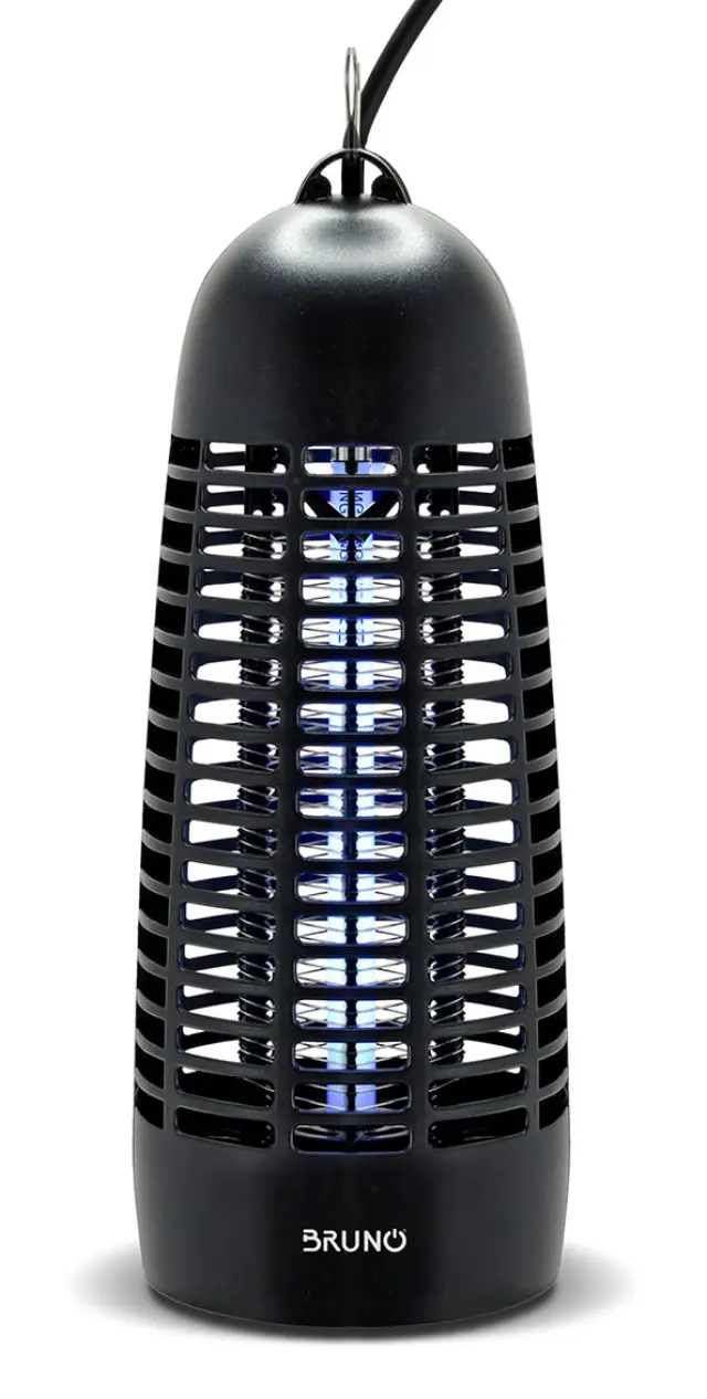 BRUNO ηλεκτρική εντομοπαγίδα BRN-0185 με UV λυχνία, 6W, μαύρη