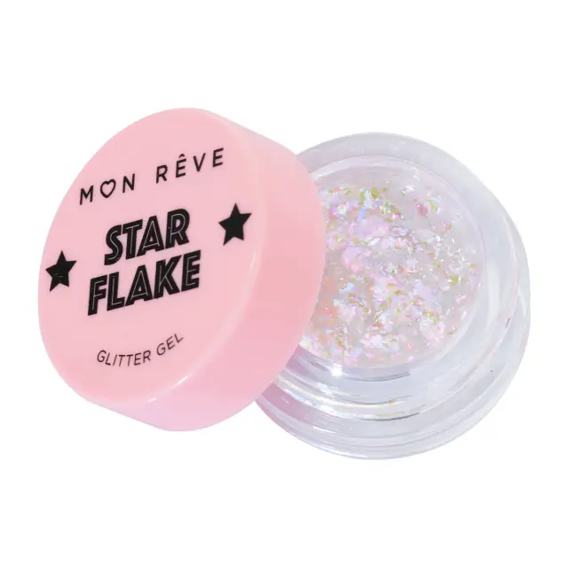 Mon Reve Starflake Glitter Gel 4g | Απόχρωση 01