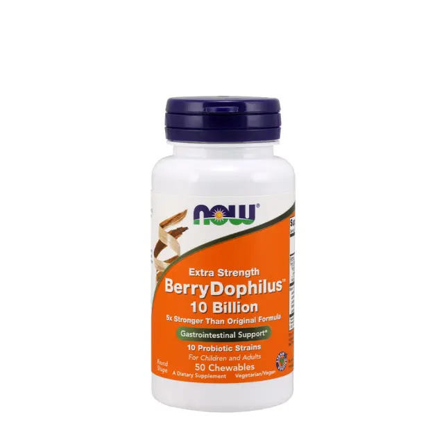 Now Foods BerryDophilus™ Extra Strength 10 Billion