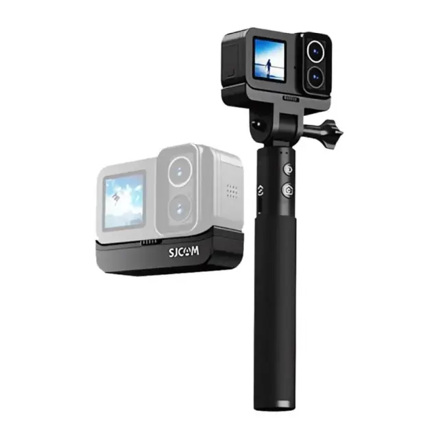 SJCAM SJ20 128GB Action Camera 4K Ultra HD Υποβρύχια PRO SET με Οθόνη Αφής 2.29" και Wi-Fi Μαύρη
