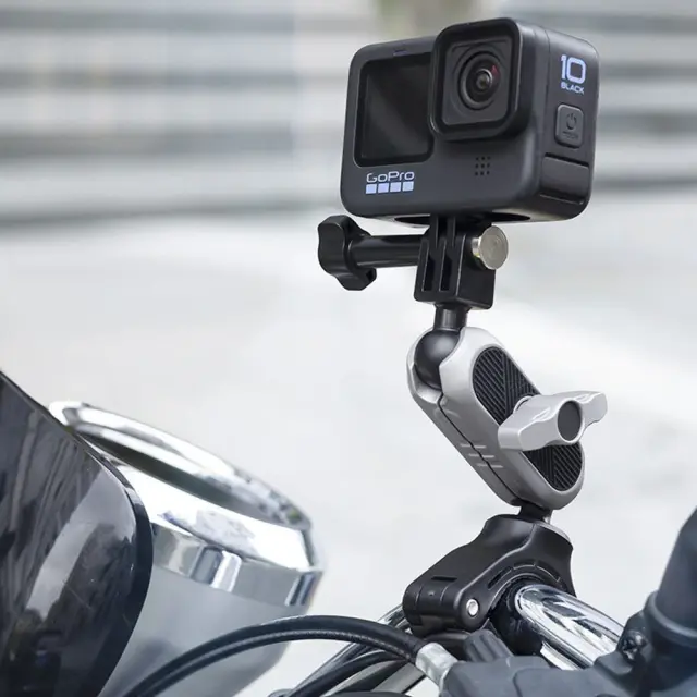 Techsuit® JX-008 Sports Camera Riding Mount Βάση Στήριξης για GoPro- Grey 2