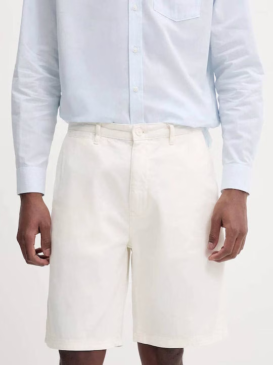 Guess Ανδρική Βερμούδα Chino Λευκό Άσπρο