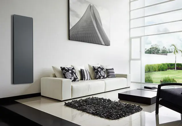 Radialight Icon 2000 Watt Ανθρακί - Κάθετο Ψηφιακό Σώμα Θέρμανσης 3
