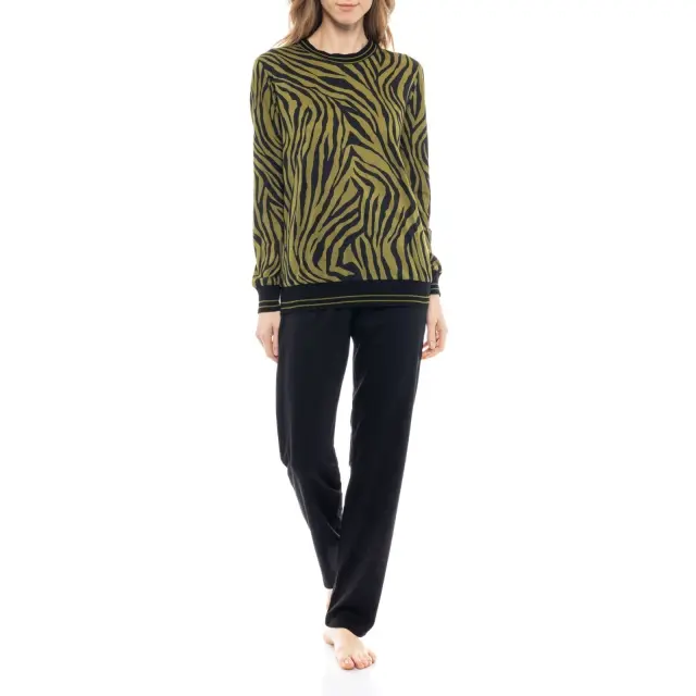 Πιτζάμα Homewear Zebra W1128 Pink Label - M