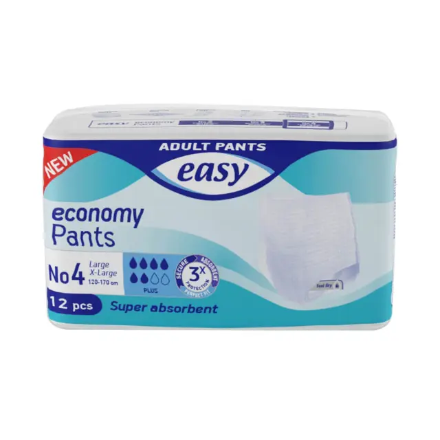 Πανα βρακακι easy pants economy Large-XLarge 12 τεμαχιων - No4