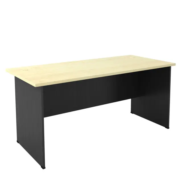 Γραφείο Σκούρο Γκρι/Φυσικό Μελαμίνη 150x70x74cm