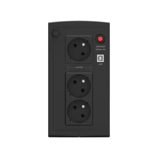 Power Walker UPS VI 1000 SB FR 1000VA 600W Black 2