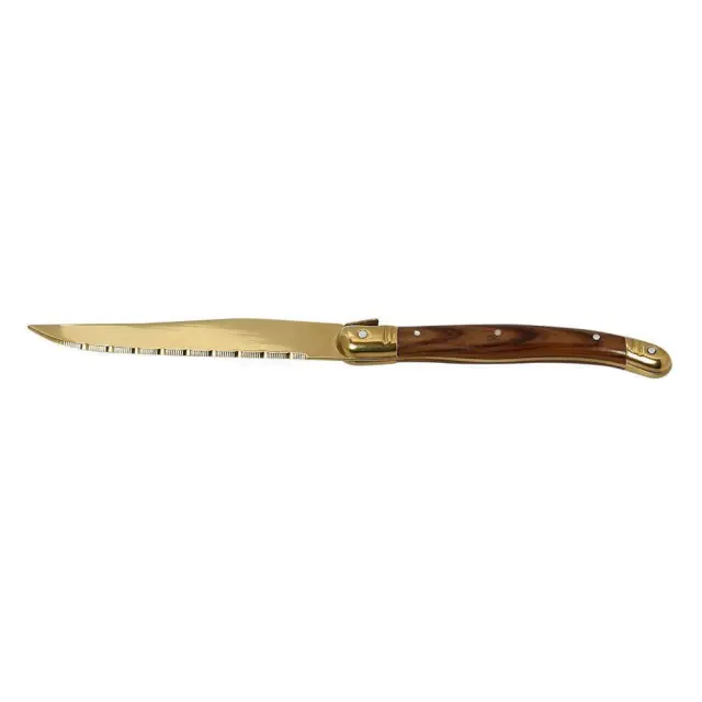 Μαχαίρι Steak Antique Cut ξύλινη λαβή 1,5mm 23cm Espiel STK105K12