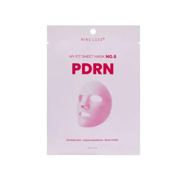 Nineless My Fit Sheet Mask No.6 PDRN, Υφασμάτινη Μάσκα Προσώπου Για Επανόρθωση & Ενυδάτωση 20g