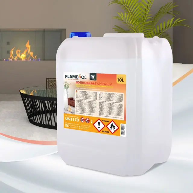 Βιοαιθανόλη 96,6% 10 λίτρα Hofer Chemie 2