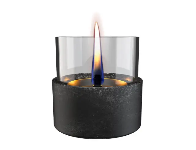 Επιτραπέζια Εστία Φωτιάς Aster 10 Lava Tenderflame με διάρκεια καύσης 4 - 5 ώρες, χωρητικότητα δεξαμενής 200ml και διαστάσεις 9.8x9.7cm - Black TF-0440010 2