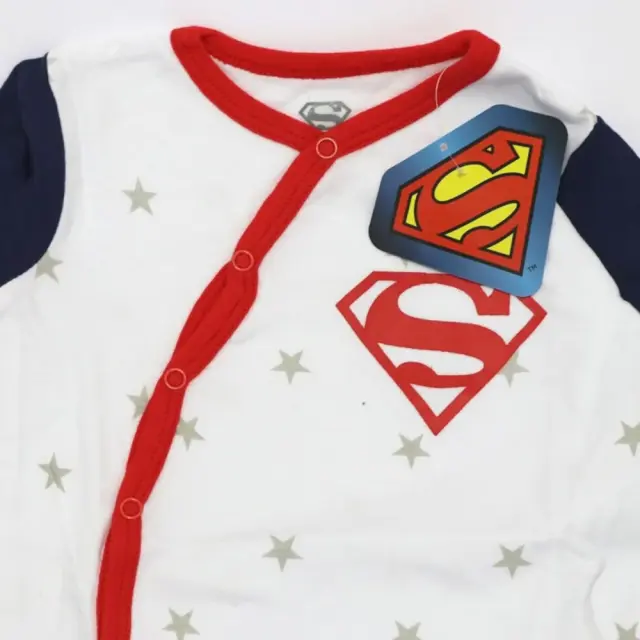 Φορμάκι Μακρυμάνικο Superman White Red 8030011 - 12 M (80cm) 2
