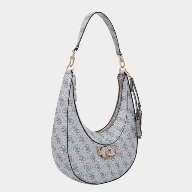 Guess - Γυναικεία Τσάντα Lindsey Hobo HWSG9749010-SLG Μπλε Ανοιχτό 2