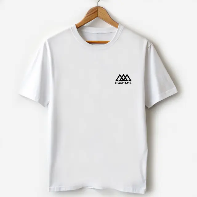 T-shirt Noshame® Λευκό με τύπωμα - 112514 - XXL 3