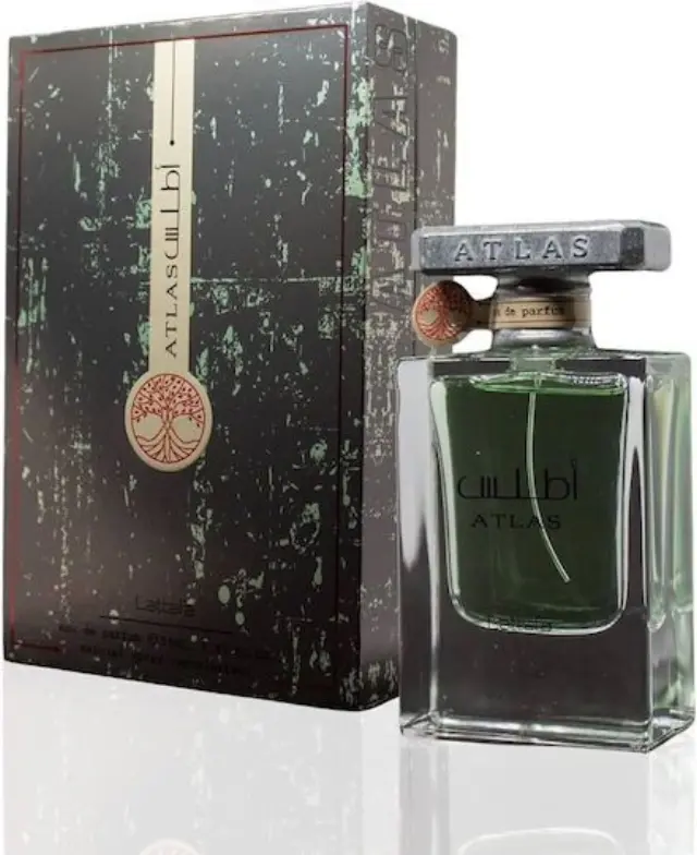 Lattafa Atlas Eau de Parfum 55ml – Unisex Θαλασσινό Άρωμα με Νότες Αλατιού, Κεχριμπαριού + Ξύλων