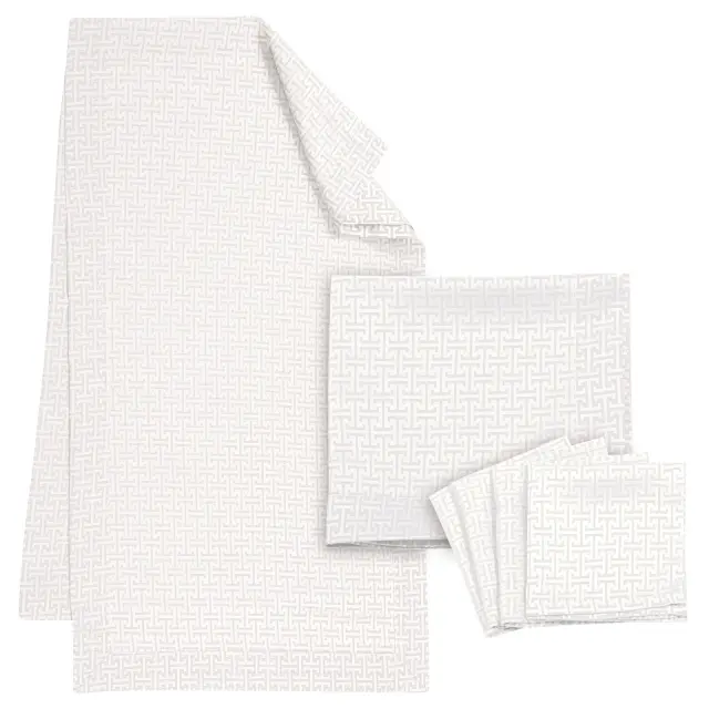 GREENWICH POLO CLUB ΣΕΤ ΠΕΤΣΕΤΕΣ ΦΑΓΗΤΟΥ 40Χ40 3006 WHITE 2