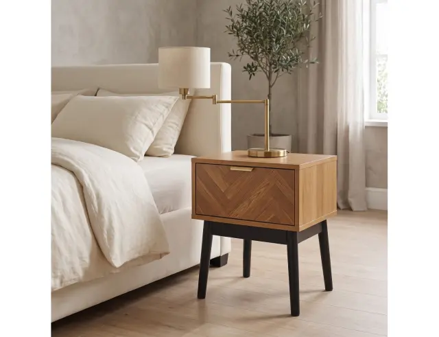 Κομοδίνο Felix Home Deco Factory με διαστάσεις 40x40x50cm HD0303