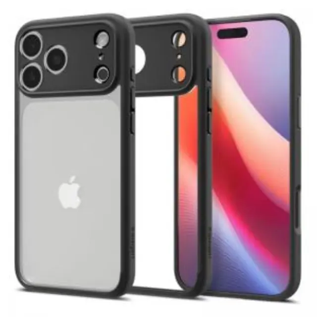 Θήκη Spigen Ultra Hybrid για Apple iPhone 17 Pro Max iPhone 18 Pro Max Μαύρη 3