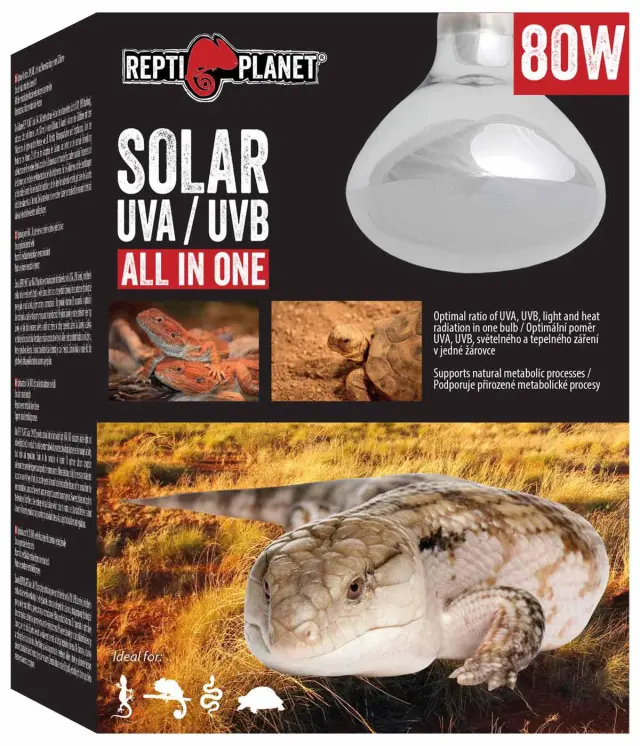 Repti Planet - BULB SOLAR UVA & UVB - 80W - Pet Supplies