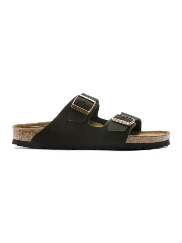 Birkenstock Πέδιλα Γυναικείο δέρμα suede Καφέ BIR/ARIZONA SOFT 951313 MOCCA 3