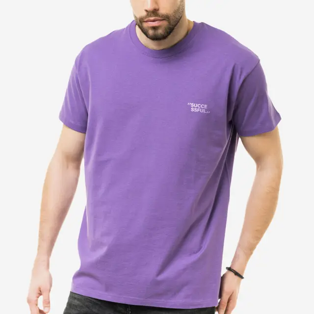T-shirt Noshame® Μώβ με τύπωμα Successful - 132537 - XXL 3