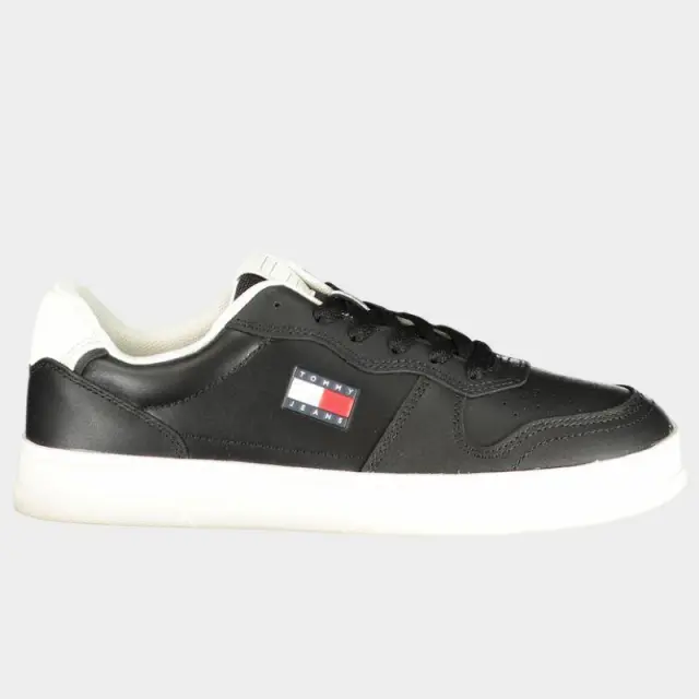 Tommy Hilfiger - Γυναικεία Sneakers The Greenwich Leather EN0EN03006-BDS Μαύρο - 41